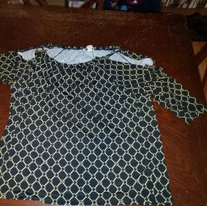 New Michael Kors cold shoulder top xl